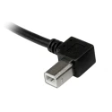 StarTech.com USB 2.0 Male USB 2.0 Type A to Male USB B Cable Black 3m USBAB3ML