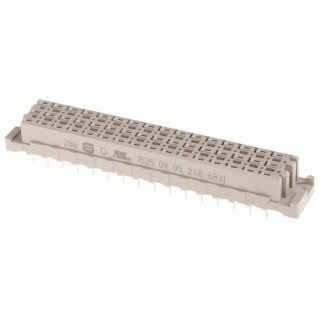 HARTING DIN 41612 Connector 48 Contacts 5.08mm Pitch 3 Row Female Straight Solder Termination Class C2 09052486831