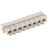 HARTING DIN 41612 Connector 15 Way 10.16 mm Pitch Type H15 Faston Class C1 2 Row Male Straight 09060152912