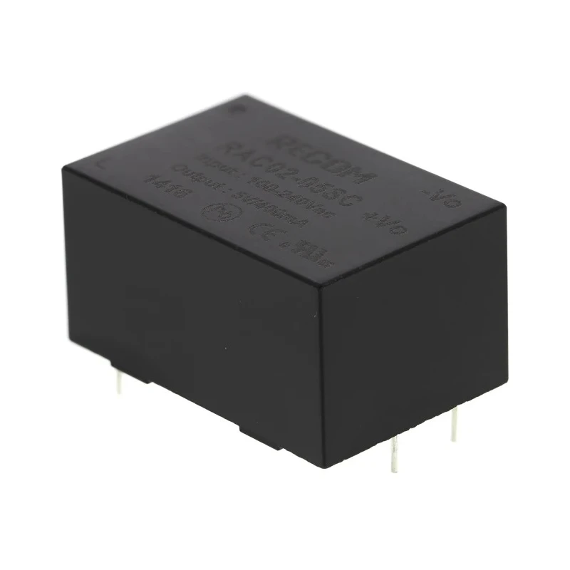 Recom Switching Power Supply 5V dc, 2 W, 277V ac, PCB Mount, Single Output RAC02-05SC