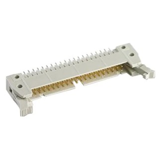 HARTING SEK 18 Series Straight Through Hole PCB Header, 64 Contacts, 2.54 mm Pitch, 2 Rows, Shrouded 09185647904