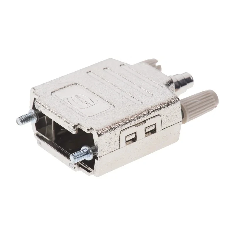 HARTING D-Sub Series Thermoplastic Straight D-Sub Backshell 9 Way Strain Relief 09670090425