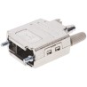 HARTING D-Sub Series Thermoplastic Straight D-Sub Backshell 9 Way Strain Relief 09670090425