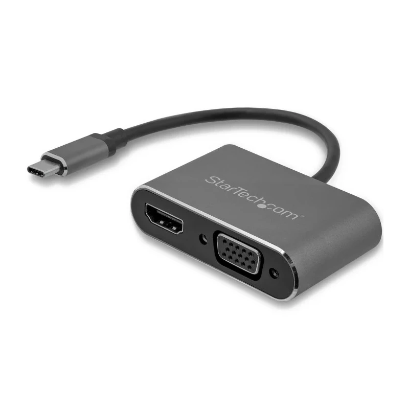 StarTech.com USB 3.1 to HDMI, VGA Adapter with 4K Resolution Support CDP2HDVGA