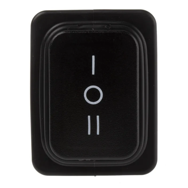 Marquardt DPDT On-Off-On Rocker Switch Panel Black Actuator Polyamide Housing IP65 12A 250V ac 1939.3119