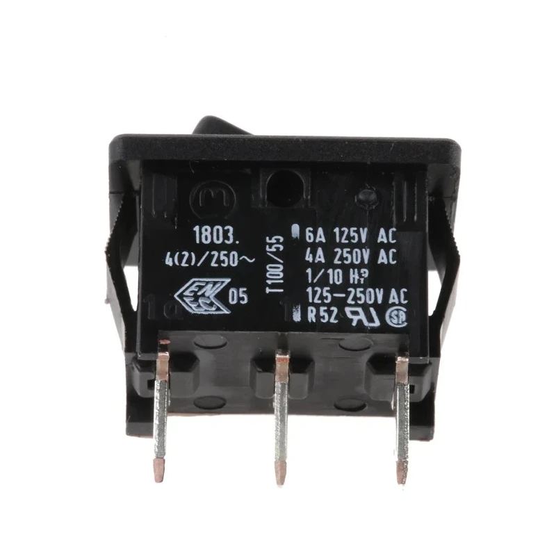Marquardt SPDT On-On On-(On) Polyamide Housing Rocker Switch Panel 1803.1202