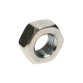 RS PRO Bright Zinc Steel Locknut Full Type M30, DIN 934 193-3401