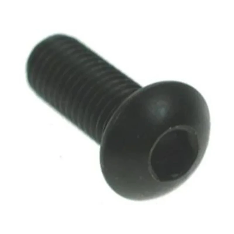 RS PRO Black Steel Hex Socket Button Screw, Hex Drive, M10 Thread, 60mm Length, ISO 7380, Grade 10.9 193-3410