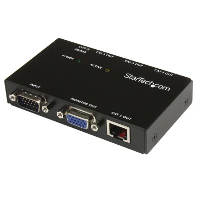 StarTech.com 1 Port VGA over Catx Extender 150 m, 1600 x 1200 Pixel Maximum Resolution ST1214T