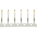 HARTING Backplane Connector Contact, Straight Female Gold over Nickel Copper Alloy 2A 09020006474