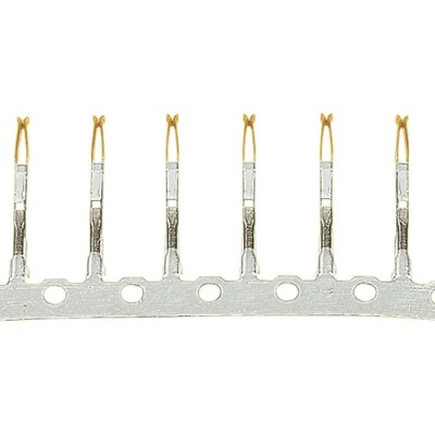 HARTING Backplane Connector Contact, Straight Female Gold over Nickel Copper Alloy 2A 09020006474