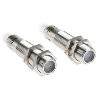 SICK Through Beam Photoelectric Sensor Cylindrical Sensor 20 m Detection Range PNP Output Stainless Steel VS/VE18-4P3140V
