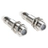 SICK Through Beam Photoelectric Sensor Cylindrical Sensor 20 m Detection Range PNP Output Stainless Steel VS/VE18-4P3140V