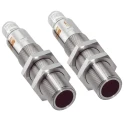 SICK Through Beam Photoelectric Sensor Cylindrical Sensor 20 m Detection Range PNP Output Stainless Steel VS/VE18-4P3140V