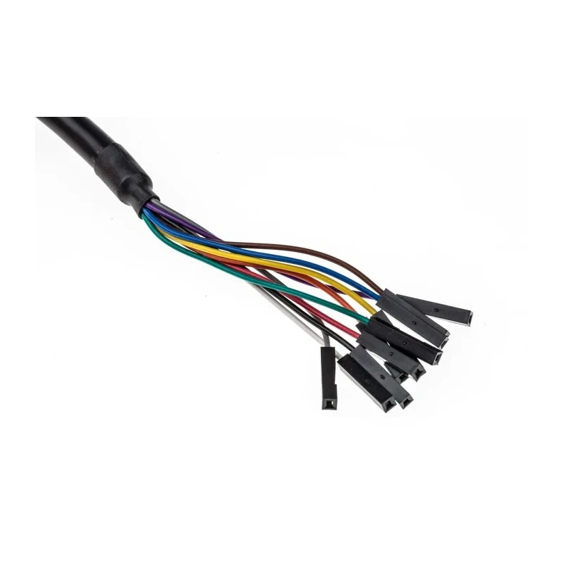 FTDI Chip USB Cable Male USB Type A to Female USB 2.0 Unterminated Black 500mm C232HM-EDHSL-0