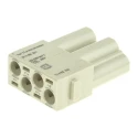 HARTING Heavy Duty Power Connector Module 40A Han Modular Series Male 4 Contacts 830V 09140043041