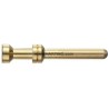 HARTING Han E Male Crimp Contact Heavy Duty Power Connector 16A 400V Gold Plated Copper Alloy 09330006117