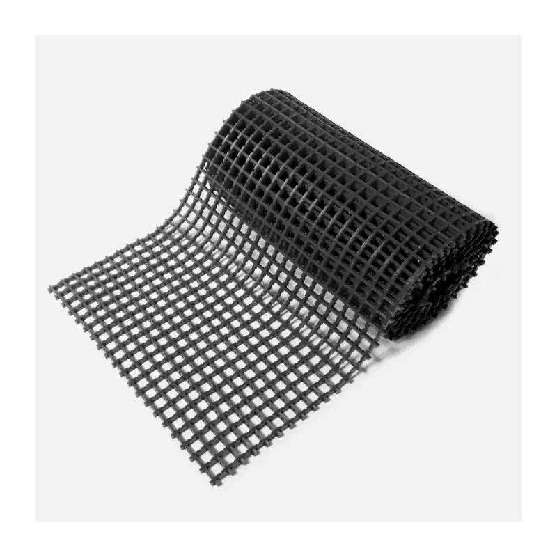 COBA Europe Black Anti-Slip Polyvinyl Chloride Mat Cross Ribbed Finish 5 m x 900 mm x 12 mm CS010905