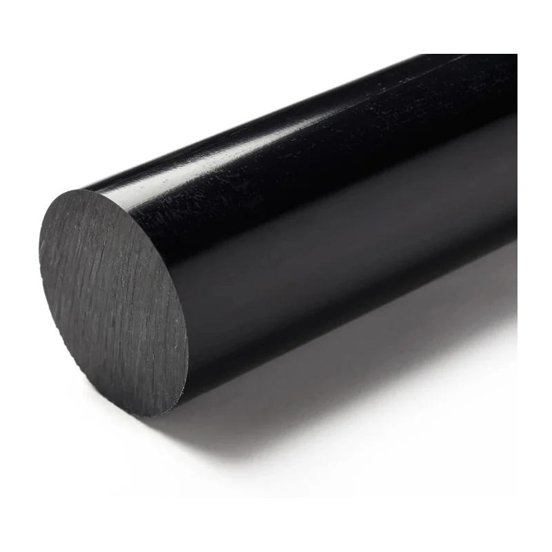 RS PRO Black Cast Nylon Rod 500 mm Length x 100 mm Diameter, Molybdenum Disulphide Filled, High Mechanical 193-5373