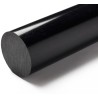 RS PRO Black Cast Nylon Rod 500 mm Length x 100 mm Diameter, Molybdenum Disulphide Filled, High Mechanical 193-5373