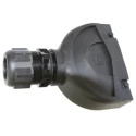 HARTING Han-Eco Range Heavy Duty Power Connector Hood 2 Lever Bulkhead Mount Fibreglass Reinforced Polyamide IP65 19411100422