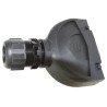 HARTING Han-Eco Range Heavy Duty Power Connector Hood 2 Lever Bulkhead Mount Fibreglass Reinforced Polyamide IP65 19411100422