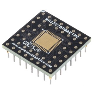 Winslow Straight Through Hole Mount 2.54 mm Pitch IC Socket Adapter QFN to PGA WA13078DQAETRC