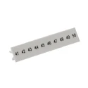 Phoenix Contact Polyamide Zack Marker Strip for Terminal Block ZB5.LGS 41-50 Series 1050017:0041