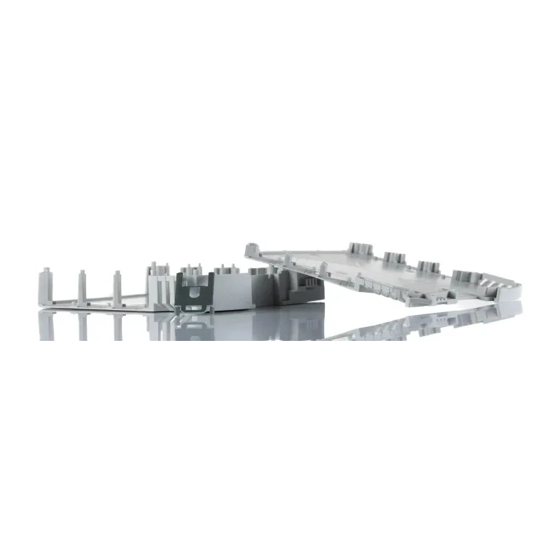 Phoenix Contact ME MAX 22.5 3-3 KMGY Series Electronic Housing for DIN Rail Terminal Blocks 42A, Polyamide, Light 2713939