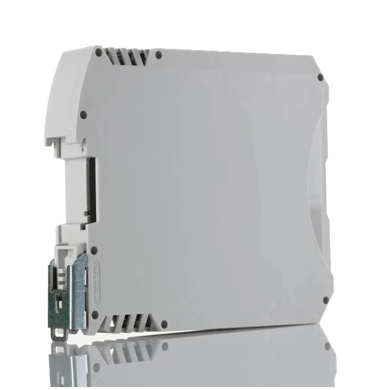 Phoenix Contact ME MAX 22.5 3-3 KMGY Series Electronic Housing for DIN Rail Terminal Blocks 42A, Polyamide, Light 2713939