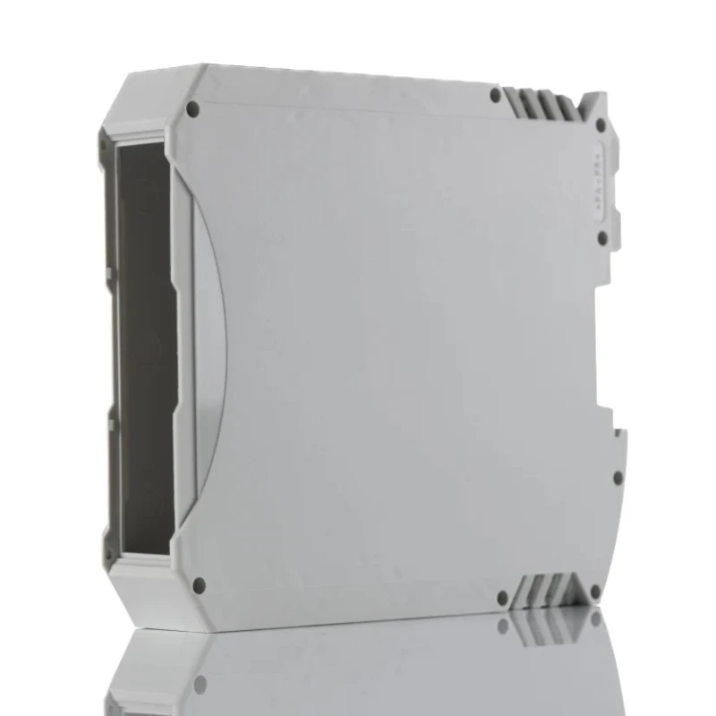 Phoenix Contact ME MAX 22.5 3-3 KMGY Series Electronic Housing for DIN Rail Terminal Blocks 42A, Polyamide, Light 2713939