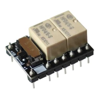 RS PRO Signal Relay PCB Mount 5V DC Coil Voltage 2A Switching Current 4PDT Contact Configuration 193-5846