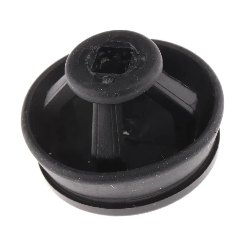 WISKA Black Thermoplastic Polypropylene Cable Grommet 16 mm Panel Hole Diameter for 4-10 mm Cable Dia. CLIXX M16/B