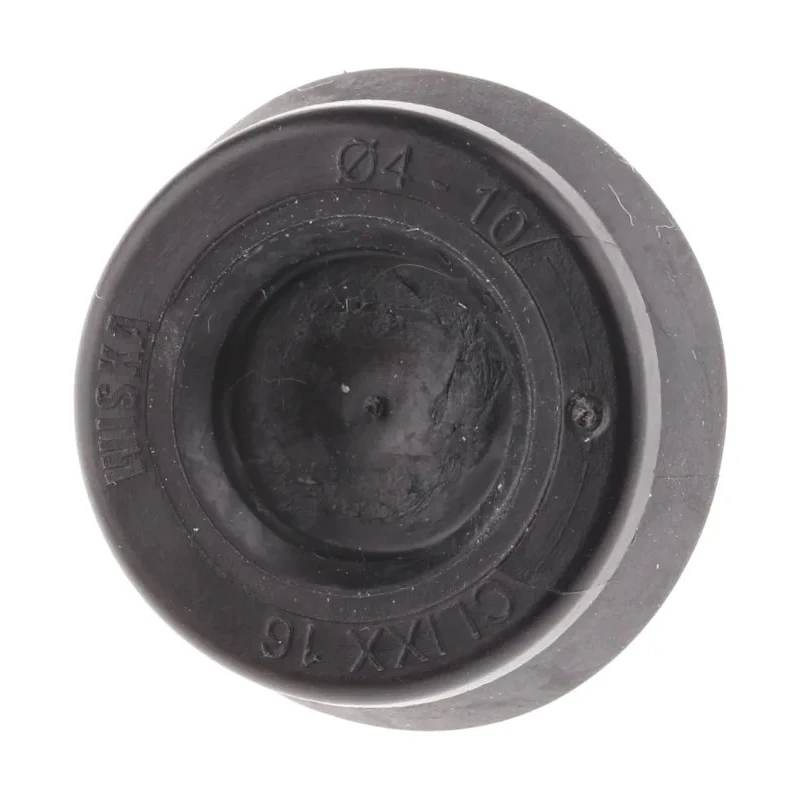 WISKA Black Thermoplastic Polypropylene Cable Grommet 16 mm Panel Hole Diameter for 4-10 mm Cable Dia. CLIXX M16/B