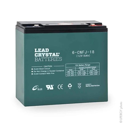 ENIX Energies 12 V Standard Sealed Lead Acid Battery 18 Ah, 76mm x 170mm AMC9001