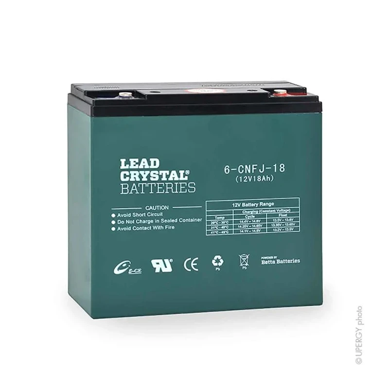 ENIX Energies 12 V Standard Sealed Lead Acid Battery 18 Ah, 76mm x 170mm AMC9001