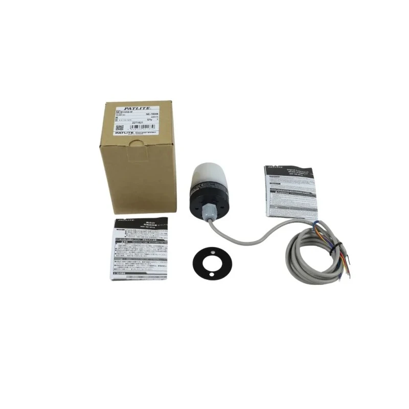 Patlite Beacon-Sounder Combination with LED Bulb, Multi-Color Lens, 30V DC, 88dB Sound Level, IP65, Polycarbonate M1ANN
