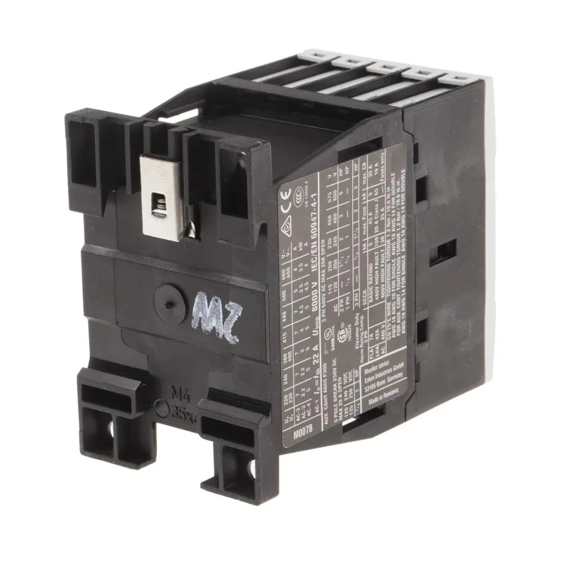 Eaton DILM Contactor, 24V DC Coil, 3-Pole, 7 A, 3 kW Power Rating, 400V AC Contact Voltage 276600 DILM7-01(24VDC)