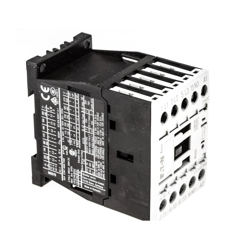 Eaton 3-Pole Contactor 24V DC Coil 7A 3 kW Motor Control DILM Series 276565 DILM7-10(24VDC)