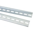 RS PRO Steel Slotted DIN Rail 2 m x 35 mm x 7.5 mm 742-4138
