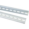RS PRO Steel Slotted DIN Rail 2 m x 35 mm x 7.5 mm 742-4138
