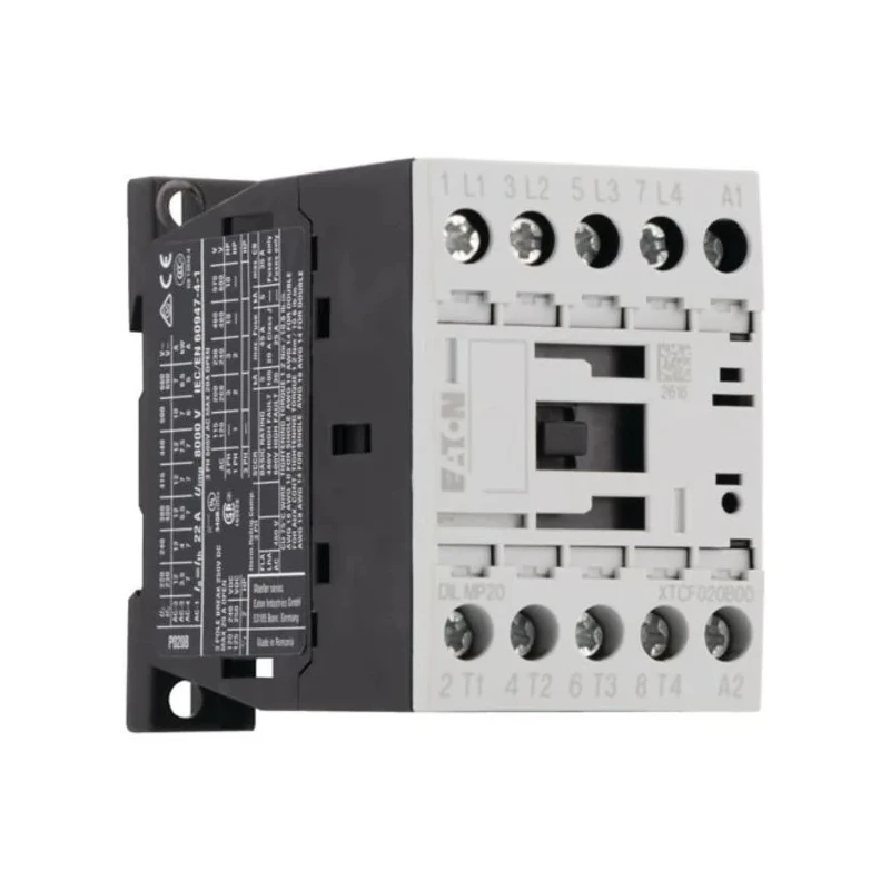 Eaton DILM Contactor 24V AC Coil, 4-Pole, 20 A, 5.5 kW, 4 NO Contacts, 400V AC 276957 DILMP20(24V50HZ)