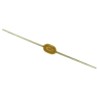 KYOCERA AVX 100 nF Multilayer Ceramic Capacitor, 100V DC, ±10 % Tolerance, Axial Termination, X7R Dielectric AA301C104K4R