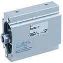 SMC Pneumatic Compact Cylinder 20mm Bore, 25mm Stroke, Double Acting Aluminium Alloy Body CQUB20-25