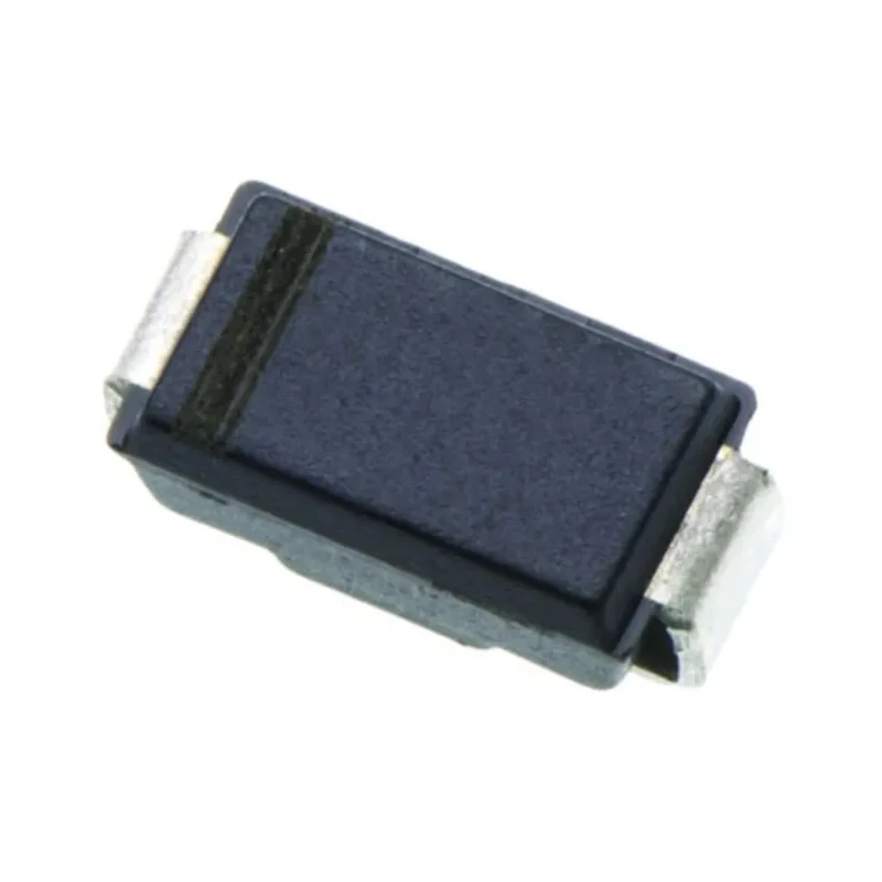 Taiwan Semiconductor 100 V 1 A Schottky Barrier Rectifier Surface Mount DO-214AC SS110 R3
