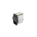 XP Power IEC Filter 264V AC 10A Screw Mount Male 2 Pole with 1 Fuse Faston Termination FGSMA10BFR