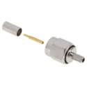 Telegartner SMA Series Coaxial Connector Cable Male SMA 50 Ω Straight Body Crimp J01150A0019