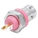Telegartner BNC Series Coaxial Connector Panel Mount Female BNC 50 Ω Straight Body Solder J01001C0043
