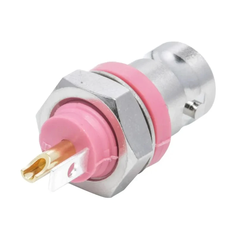 Telegartner BNC Series Coaxial Connector Panel Mount Female BNC 50 Ω Straight Body Solder J01001C0043