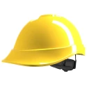 MSA Safety V-Gard 200 Yellow ABS Safety Helmet Adjustable GV722-0000000-000